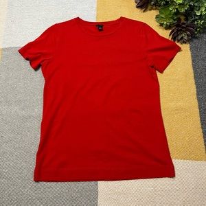 💥NWT Ann Taylor basic red tee top